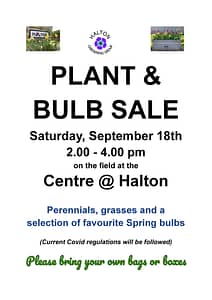 PLANT SALE @ The Centre @ Halton